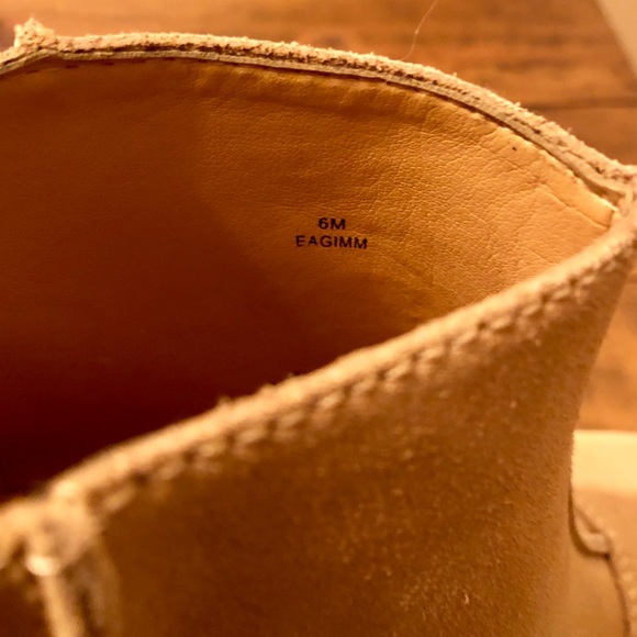Enzo Angiolini Tan Suede Booties - Picture 6 of 6